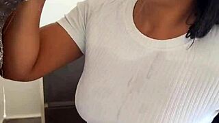 we love using this huge dildo to satisfy our couple desires homemade