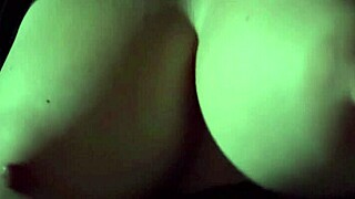 italian milf artemisia's huge tits bounce wildly in slow-mo solo!