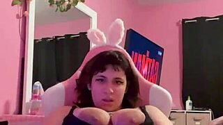 bbw with huge nipples spreads fat pussy wide and fingers deep homemade style