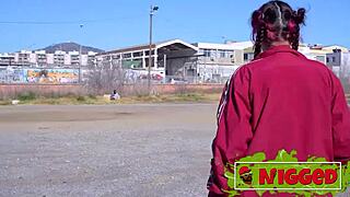 amateur teen mei bangs street guy in rough casting ride