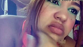 colombiana with big natural tits fucks quietly so spying neighbor won't hear her moans