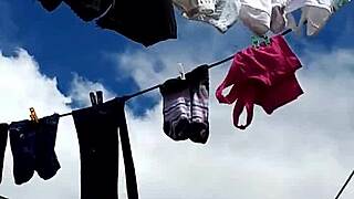 i peeked at neighbor's panties and felt so tempted