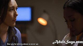 doctor sinn sage seduces vicky chase nurse to hide hospital mishap!