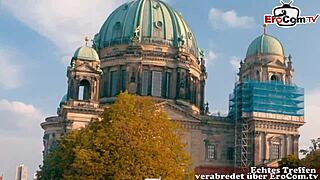 Skinny Blonde German Milf Street Pickup Fuck After Date