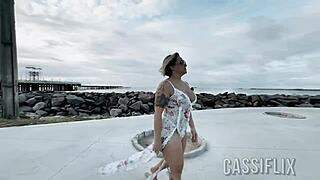 sneak peek at that insta stud devouring my pussy outdoors