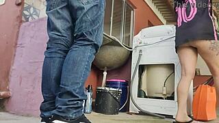 Hey housewife, technician fucks you while husband is out?