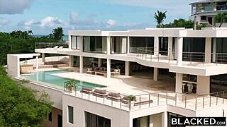 hey check out tiny blonde kelly collins riding jason's huge bbc for her cuck hubby