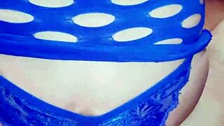 Wife, your beautiful tits bounce during amateur blowjob sex?
