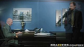 Isis Love Spills Huge Tits at Work!