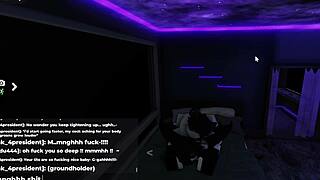 cutie with big ass gets soulfucked hard by roblox succubus