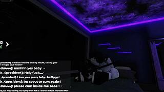 cutie with big ass gets soulfucked hard by roblox succubus