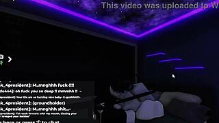 cutie with big ass gets soulfucked hard by roblox succubus