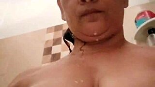 Colombian milf fingers wet pussy during intense solo masturbation session