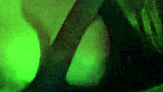 Italian milf Artemisia flashes big horny tits while sexy car driving