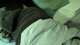 Step sister wakes to rough cock slamming tight wet pussy