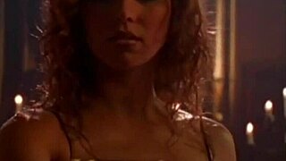 Vanessa Gleason plays with natural tits at church model style