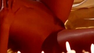 Vanessa Gleason plays with natural tits at church model style