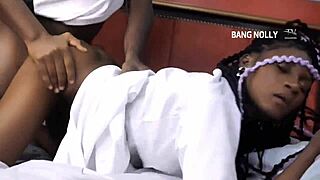 Naughty step sister gets fucked hard by brother ken in guesthouse on bangnolly tv