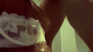 sneaky blowjob on massive black cock