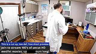 Dr Tampa chokes gags Solana deepthroat backstage BDSM session