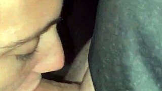 pov outdoor public blowjob turns into wet pussy pounding