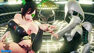 juri han's barefoot skin outshines cammy's sexy legs