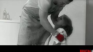 Blonde Bitch Bosses Guy Around But Ends Up Sucking and Fucked Hard