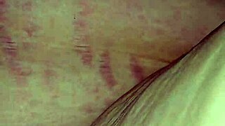 milf grinds feet on throbbing cock before tent camping creampie fuck