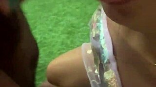 Hot Indian Couple Pounds Boldly in Hotel Room and Pool