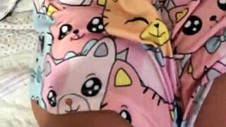 blindfolds boyfriend invites sexy fuck doll madrastra for anal toy play