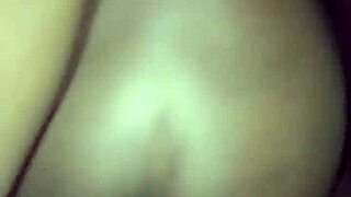 Kenyan Wife's Creamy Pussy Loves Skinny Dick Spanking Wet