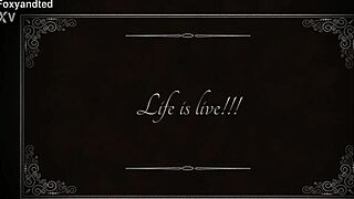 Foxyandted's German Milf Takes Monster Cock Cumshot on Ass and Face!