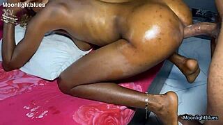 sexy university teen babe bent over doggystyle moaning big cock fuck for free food bedroom