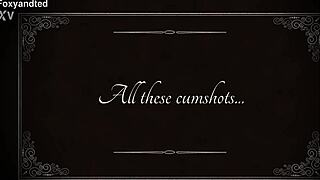 Foxyandted's German Milf Takes Monster Cock Cumshot on Ass and Face!