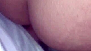 boss catches bbw indian babe in bra and shorts for dirty daddy ass worship chudai