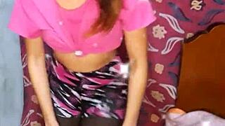 Bonneyuwu Workout Routine Before Her Cute Petite Homemade Shoot