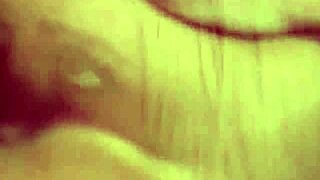 Black stepfather pounds stepdaughter's shaved teen pussy