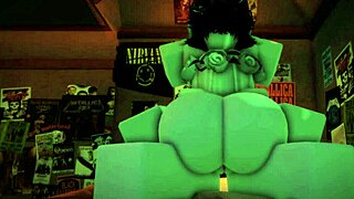 subtle sunset room vibes lead to her slow teasing ride