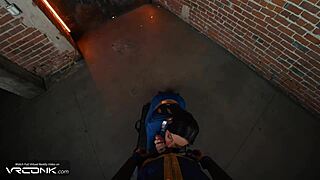 VR Lucy Deepthroats Monster Cock Then Anal Rides in Fallout Cosplay Parody Pt 3