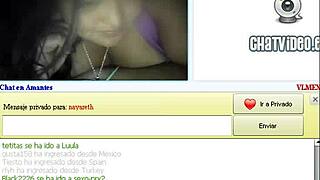 Chilena Tetota Displays Massive Natural Tits in VL Webcam Chat