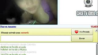 Chilena Tetota Displays Massive Natural Tits in VL Webcam Chat
