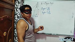 sexy japanese nerd teacher tangents cotangente in bedroom math play