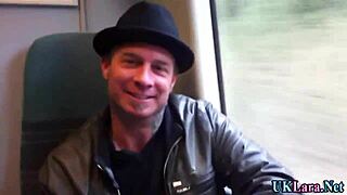 i luv this classy british milf maid suckin my huge cock then facial spunk