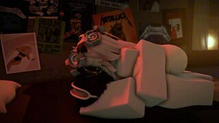 subtle sunset room vibes lead to her slow teasing ride