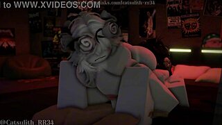 subtle sunset room vibes lead to her slow teasing ride