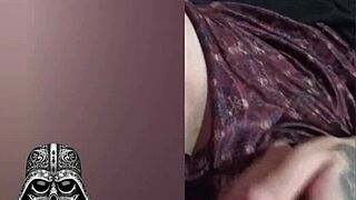 hey check out caressing this huge monster cock on the skinny serbian brunette slave