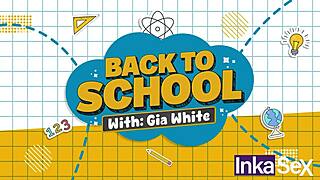 Gia White Big Tits Milf Professor Anal Destroyed By Students In Classroom