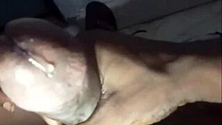 African Teen's Phat Lips Deepthroat Cock Before Swallowing Cum Load