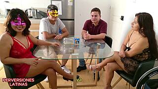 Swingers' Real First Couple Swap Ignites Orgy Creampie Frenzy Part 1