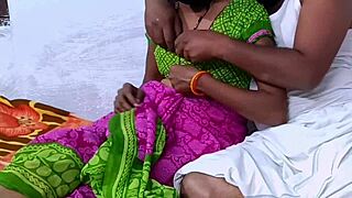 Desihotcouple indian village wife boobs pressed doggy creampie fuck